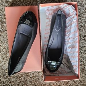 Easy Spirit Black Dabi bow flats